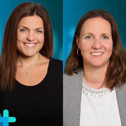 HiPo Ärztevermittlung Beraterinnen für Stellenangebote Geriatrie: Simone Fiedler und Jessica Rehbock Simone Fiedler und Jessica Rehbock, Beraterinnen für Stellenangebote Geriatrie